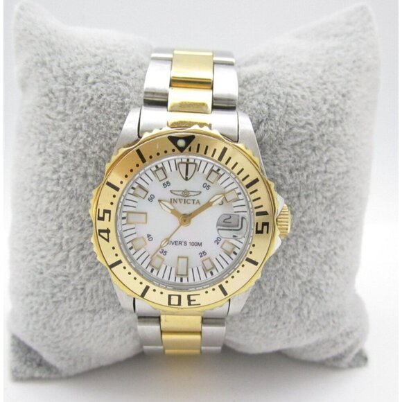 Women Invicta Divers Quartz 100m WR Analog mm Round Watch (H840) \